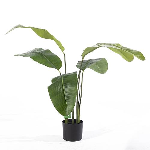 Supergreens Τεχνητο Δέντρο Πουλί του Παραδείσου "Strelitzia Nicolais" Πράσινο 120 εκ.