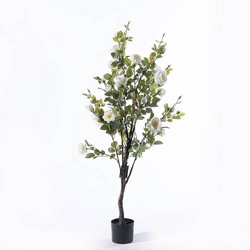 Supergreens Τεχνητό Δέντρο Τριανταφυλλιά "Centifolia"  Εκρου 60x60x140 εκ.