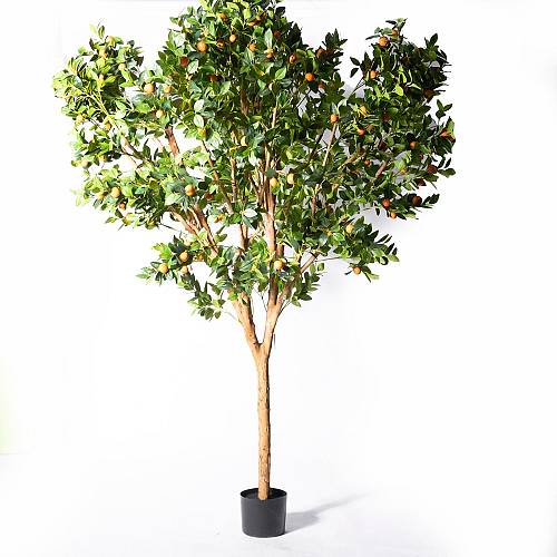 Supergreens Τεχνητό Δέντρο Πορτοκαλιά ''Natural'' Πορτοκαλί 280 εκ.