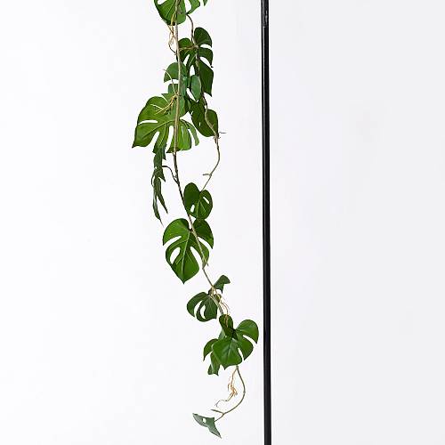 Supergreens Τεχνητή Γιρλάντα Μονστέρα Deliciosa Πράσινη 120 εκ.