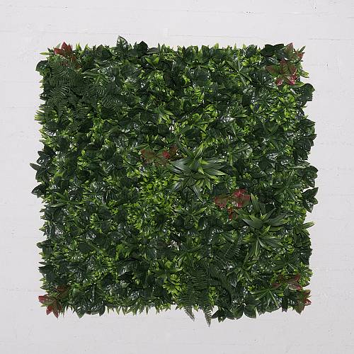 Supergreens Τεχνητή Φυλλωσιά Φίκος με Φτέρη Δίχρωμη 100x100 εκ.