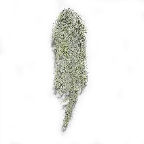 Supergreens Τεχνητή Κρεμαστή Ρουσέλια "Coral" Πράσινη 84 εκ.
