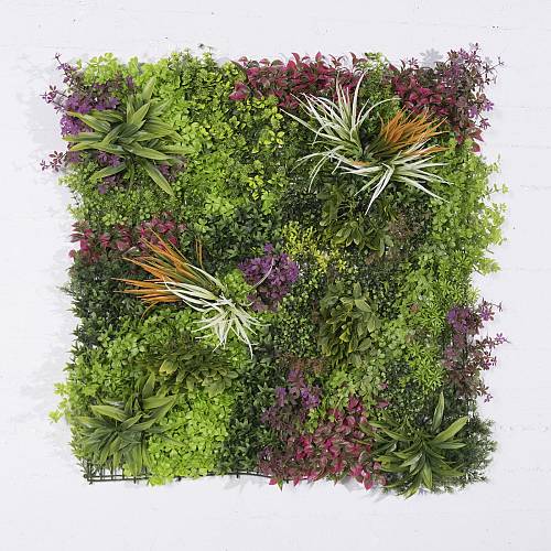 Supergreens Τεχνητή Φυλλωσιά Moss με Στίπα 100x100 εκ.