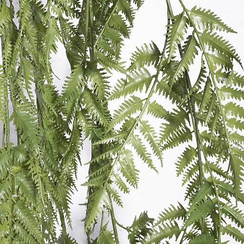 Supergreens Τεχνητή Κρεμαστή Φτέρη Cinnamon "Azora" Πράσινη 150 εκ.