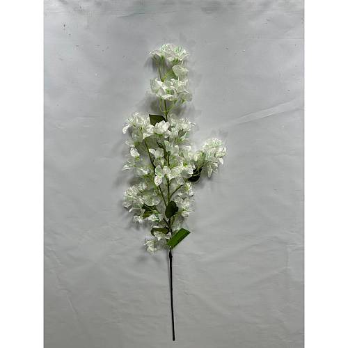 Supergreens Τεχνητό Κλαδί Βουκαμβίλια "Elysia" Λευκό 115 εκ.