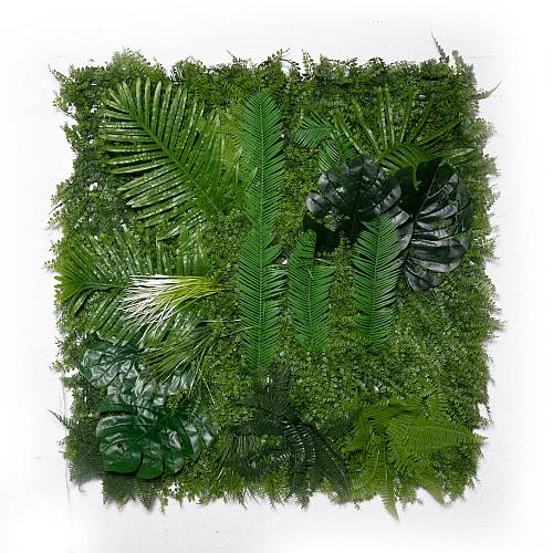 Supergreens Τεχνητή Φυλλωσιά Φτέρη με Φοίνικα "Hawaii" 100x100 εκ.