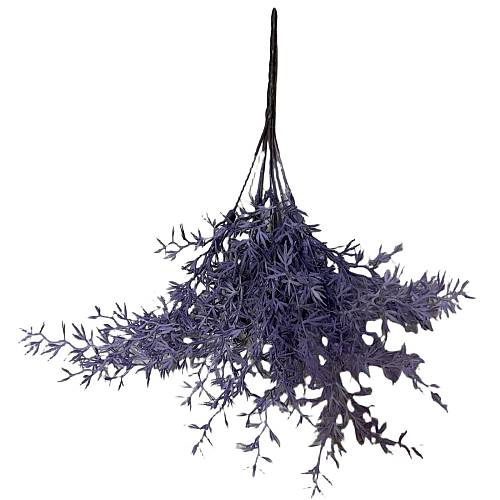 Supergreens Τεχνητή Χωνευτή Φτέρη Staghorn "Purple Horn" Μώβ 40 εκ.