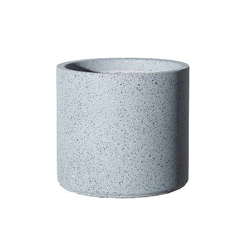 Supergreens Γλάστρα Πήλινη Γκρι "Cement" M 30x30x27 εκ.