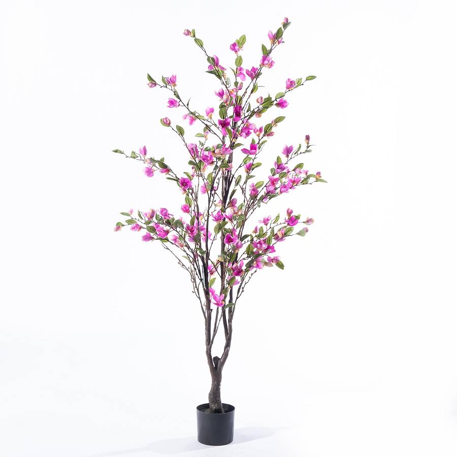 Supergreens Τεχνητό Δέντρο Μανόλια Grandiflora Ροζ 70x80x170 εκ.