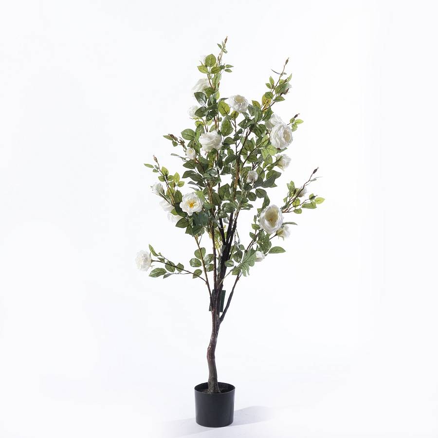 Supergreens Τεχνητό Δέντρο Τριανταφυλλιά Centifolia  Εκρου 60x60x140 εκ.