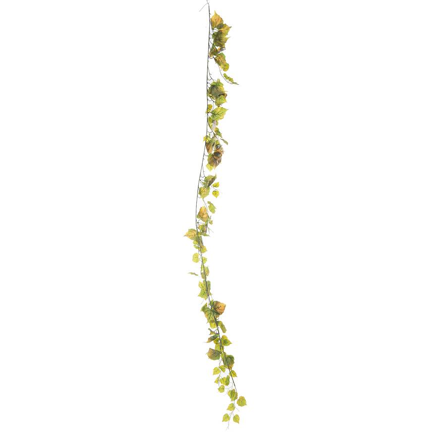 Supergreens Τεχνητή Γιρλάντα Σφένδαμος Platanoides Πράσινη 180 εκ.