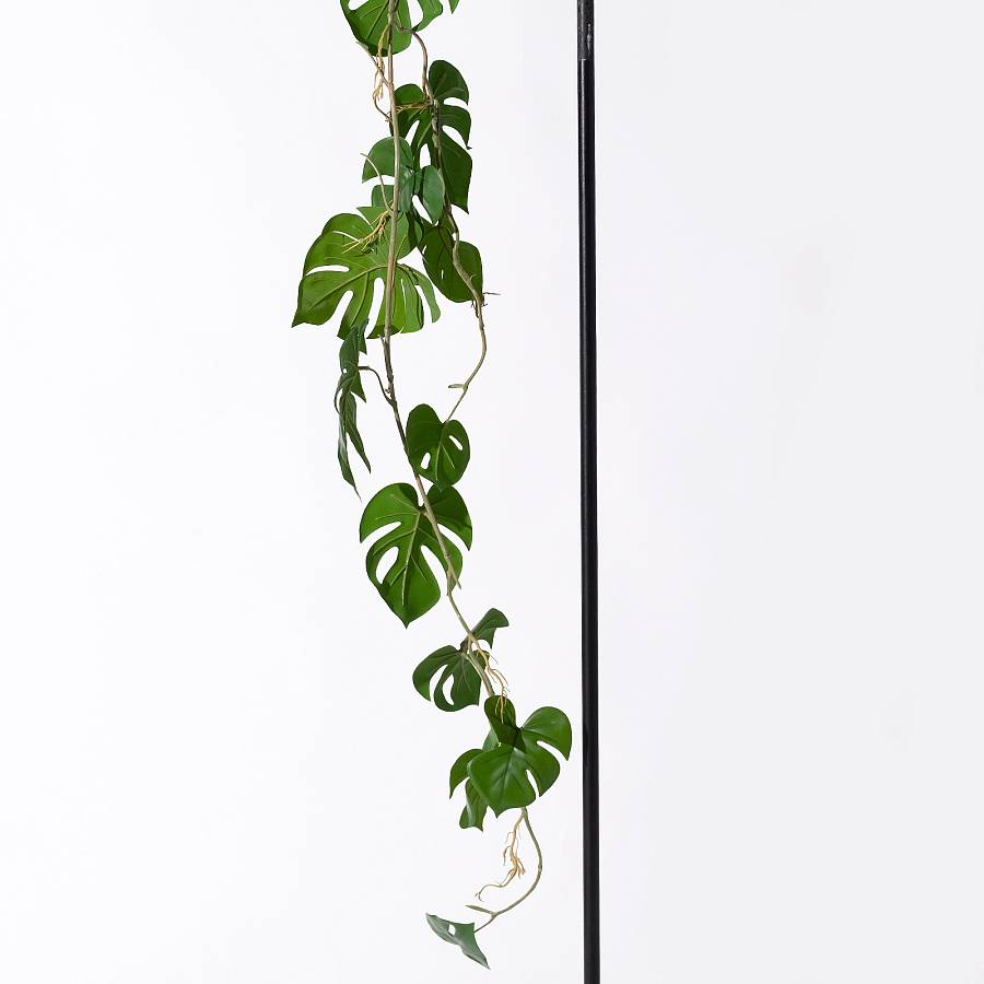Supergreens Τεχνητή Γιρλάντα Μονστέρα Deliciosa Πράσινη 120 εκ.