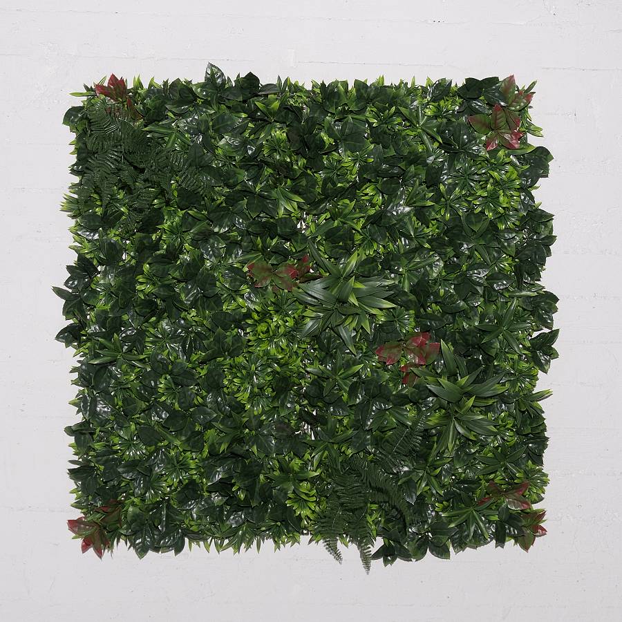 Supergreens Τεχνητή Φυλλωσιά Φίκος με Φτέρη Δίχρωμη 100x100 εκ.