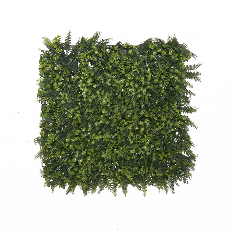 Supergreens Τεχνητή Φυλλωσιά Φτέρη με Φίκο Πράσινη 50x50 εκ.