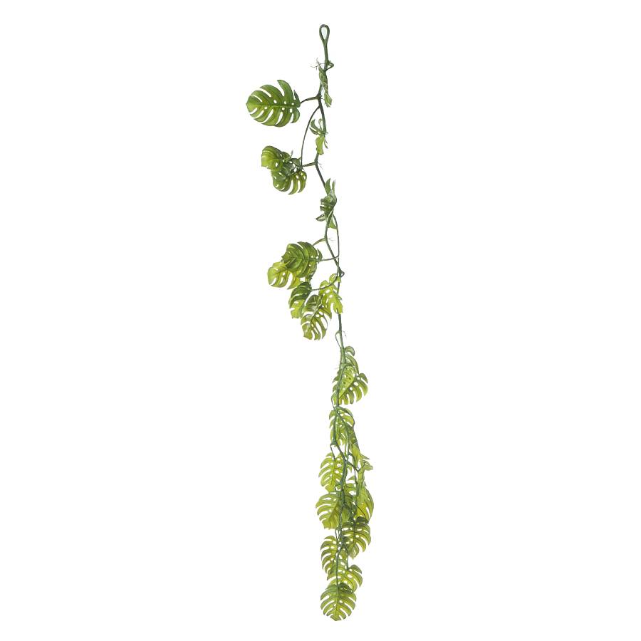 Supergreens Τεχνητή Γιρλάντα Μονστέρα Adansonii Πράσινη 124 εκ.