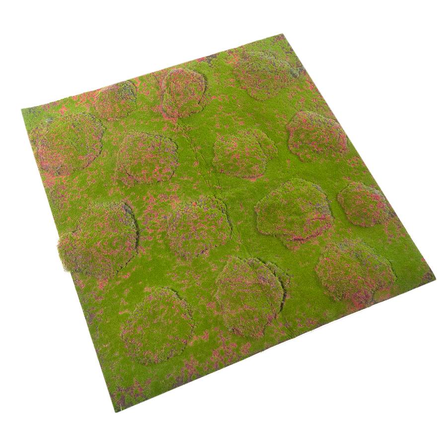 Supergreens Τεχνητή Φυλλωσιά Moss Pebble Πράσινη 100x100 εκ.