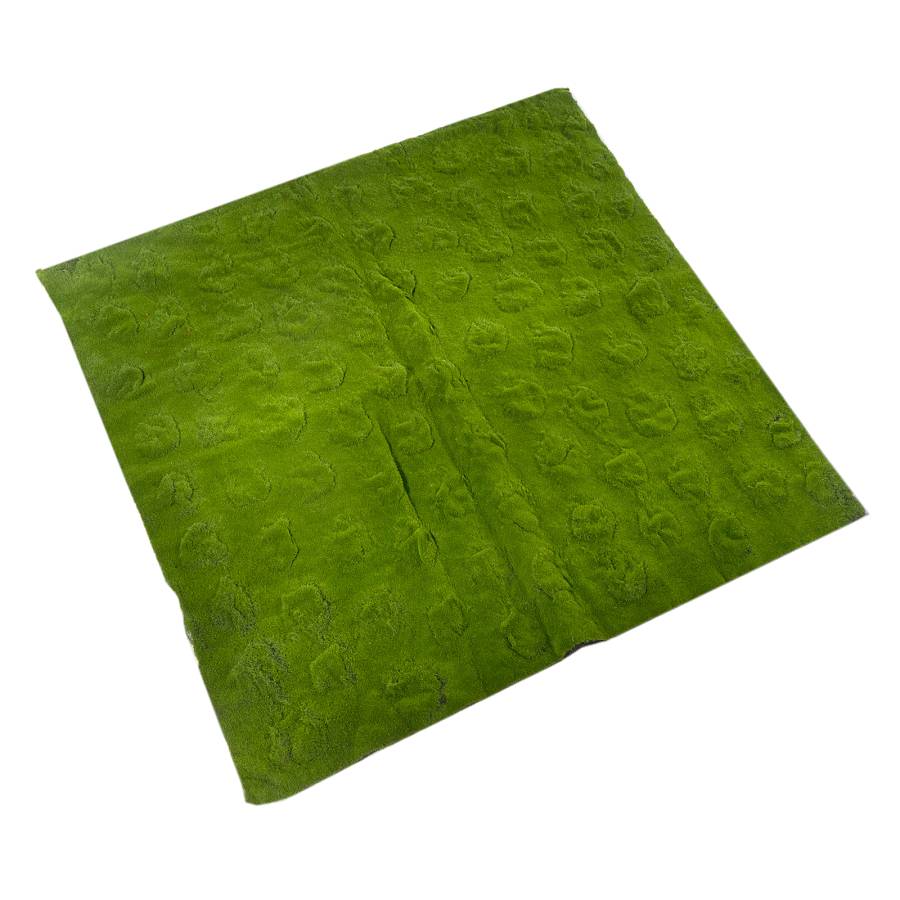 Supergreens Τεχνητή Φυλλωσιά Moss Wavy Πράσινη 100x100 εκ.