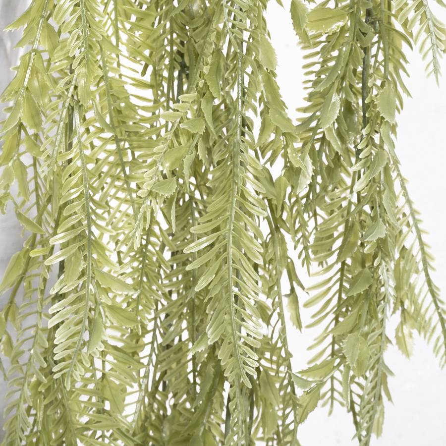 Supergreens Τεχνητή Κρεμαστή Φτέρη Bracken Πράσινη Viridi 110 εκ.