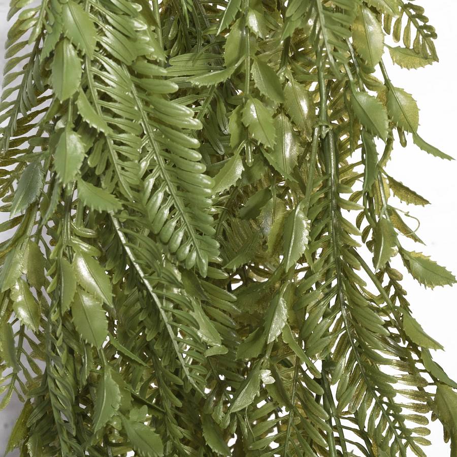 Supergreens Τεχνητή Κρεμαστή Φτέρη Bracken Rhein Πράσινη 110 εκ.