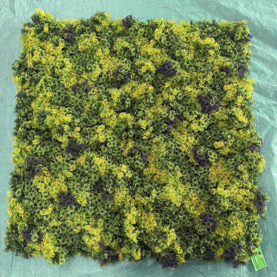 Supergreens Τεχνητή Φυλλωσιά Moss Verde Dorato Πράσινη 100x100 εκ.