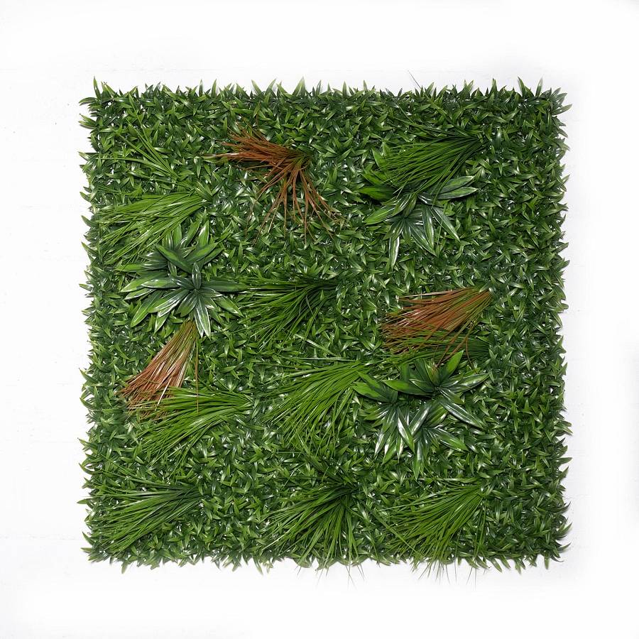 Supergreens Τεχνητή Φυλλωσιά Δράκαινα με Χορτάρι Heads 100x100 εκ.