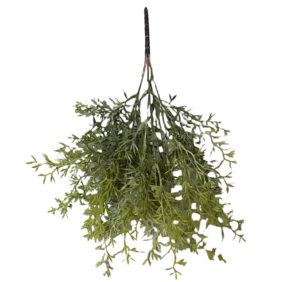 Supergreens Τεχνητή Χωνευτή Φτέρη Staghorn Forest Horn Πράσινη 40 εκ.