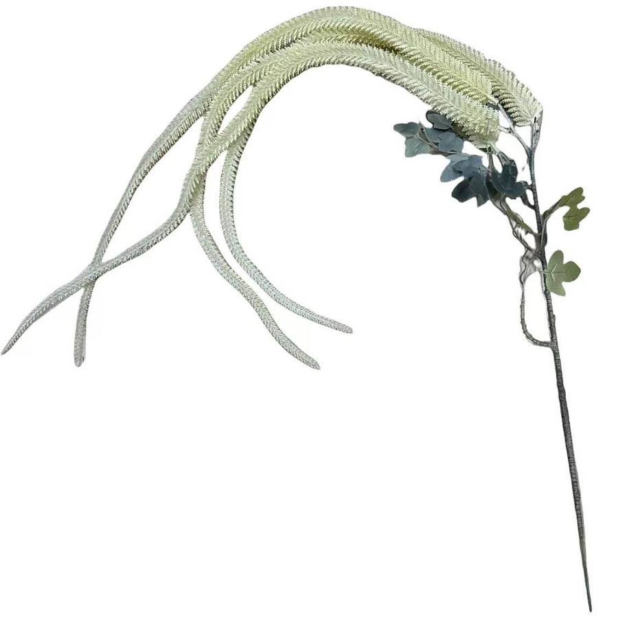 Supergreens Τεχνητό Κλαδί Αμάρανθος Snow Drop Λευκό 130 εκ.