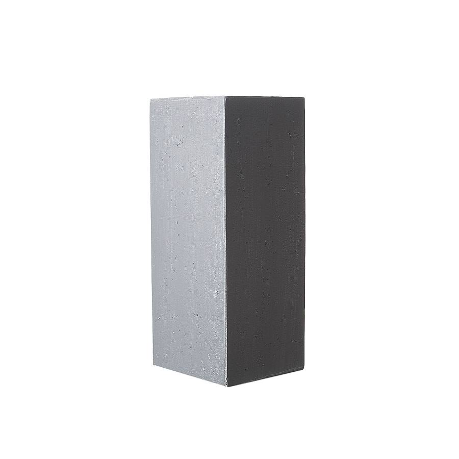 Supergreens Γλάστρα Πήλινη Κάθετη Rocky Γκρι S 20x20x50 εκ.