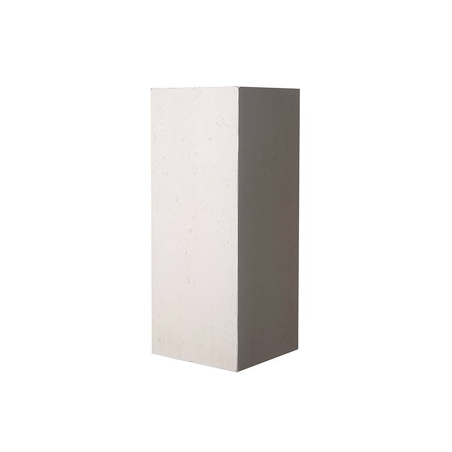 Supergreens Γλάστρα Πήλινη Κάθετη Rocky Γκρι Ανοιχτό S 20x20x50 εκ.