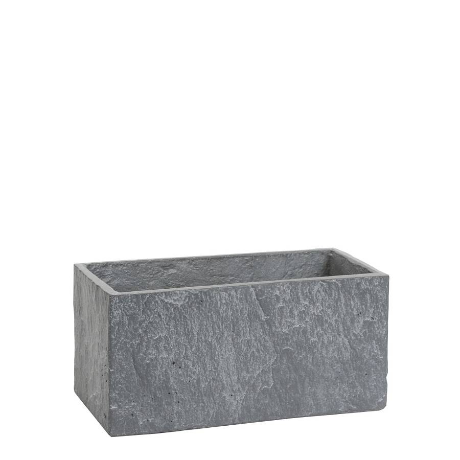Supergreens Κασπώ Τσιμεντένιο Ορθογώνιο Γκρι 23x11x11 εκ.
