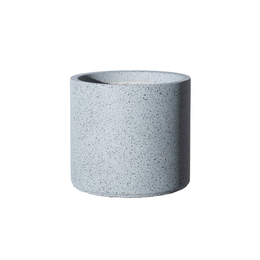 Supergreens Γλάστρα Πήλινη Γκρι Cement S 25x25x22 εκ.
