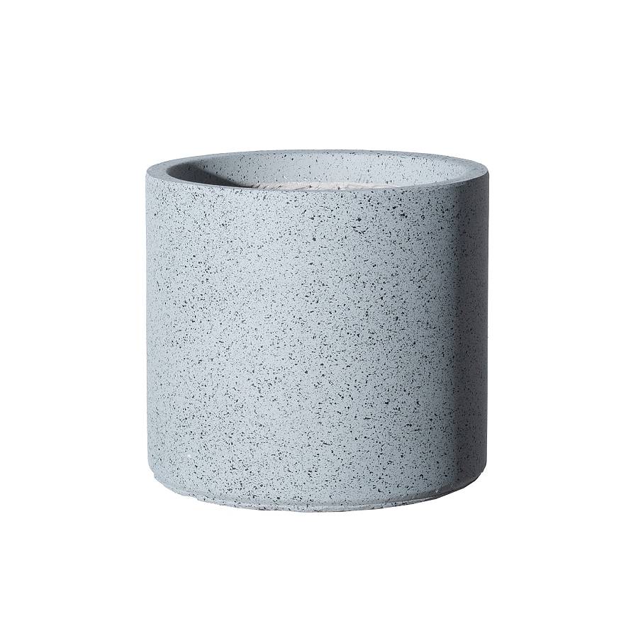 Supergreens Γλάστρα Πήλινη Γκρι Cement M 30x30x27 εκ.