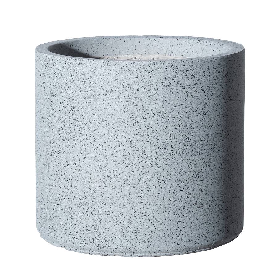 Supergreens Γλάστρα Πήλινη Γκρι Cement XL 44x44x38 εκ.
