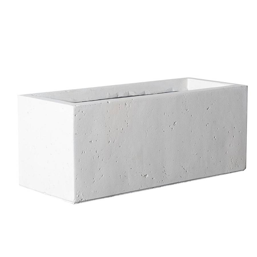 Supergreens Γλάστρα Πήλινη Ορθογώνια Dusty Μπεζ XL 100x47x47 εκ.