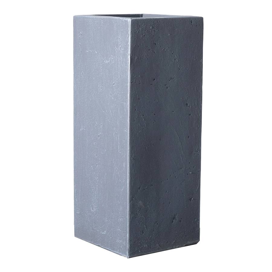 Supergreens Γλάστρα Πήλινη Solid Γκρι XL 41x41x80 εκ.