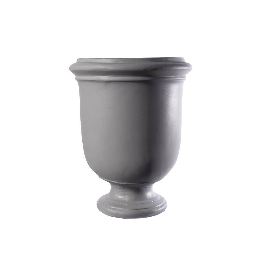 Supergreens Αμφορέας Τσιμεντένιος Opulentia Γκρι 46x46x55 εκ.