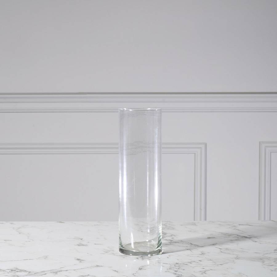 Supergreens Κύλινδρος Γυάλινος Διάφανος 9x9x30 εκ.,